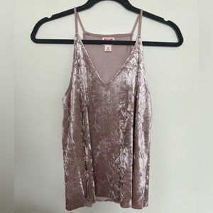 Mossimo Velvet Tank Top